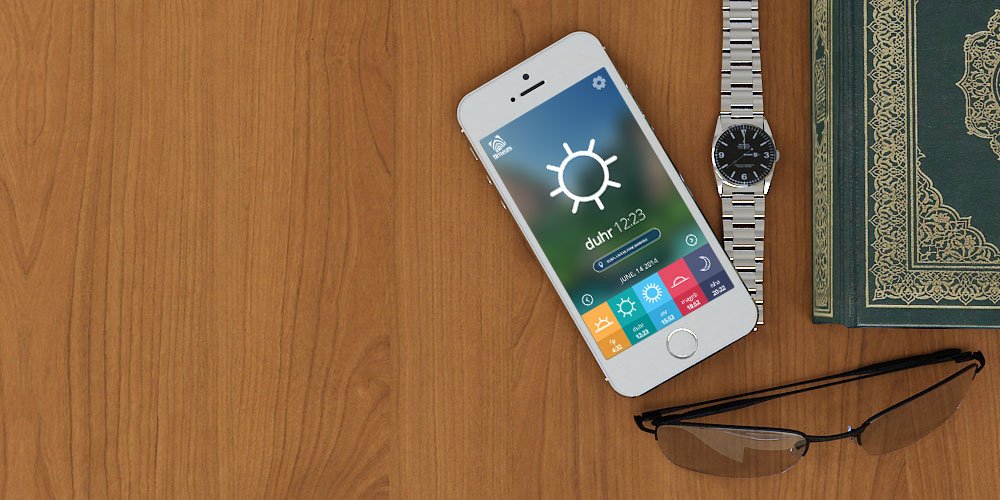 TIMEZ5 prayer time app, get your accurate world prayer times on a visually inspiring interface