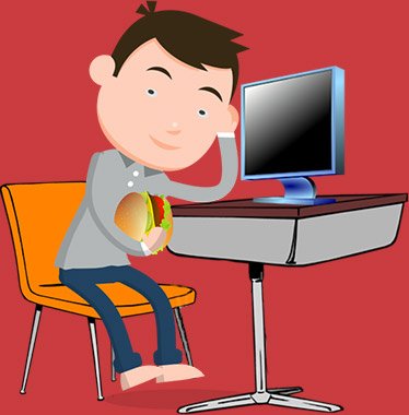 Man sitting